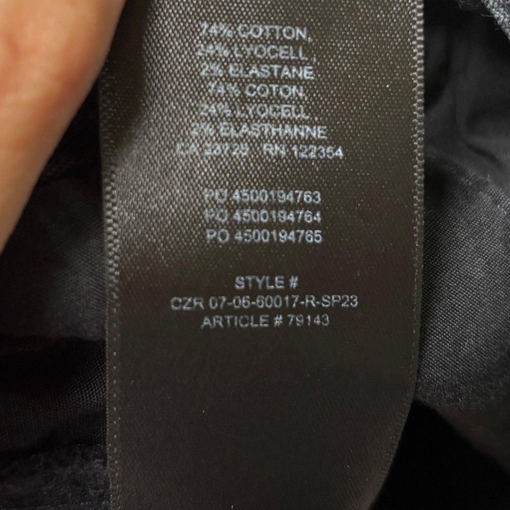 Wilfred Free Aritzia Ascendant Pants Black Utility Carpenter Pants 2 W25 X L26 - Picture 4 of 12